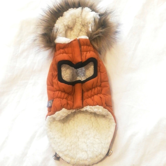 Sold Winter duffle coat for small dog - Picture 2 of 4